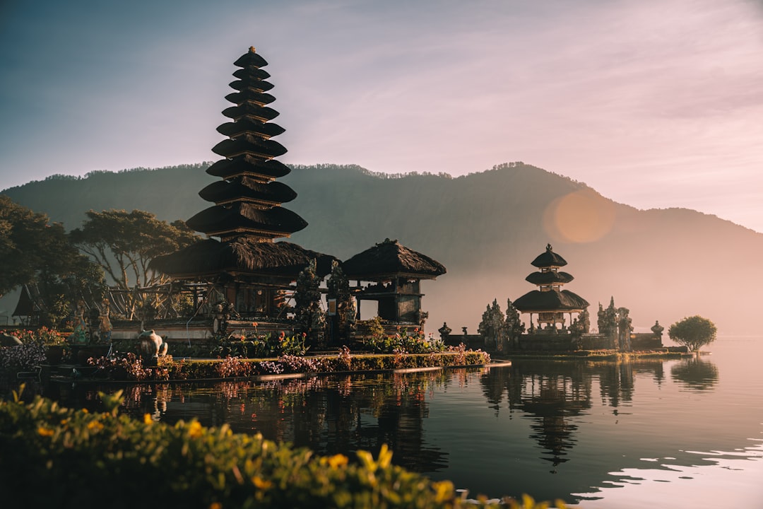 Bali tropical temple