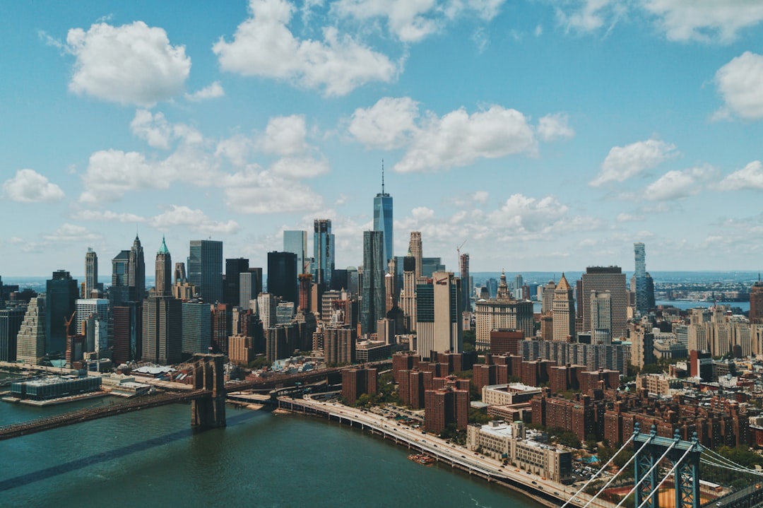 New York USA skyline travel destination