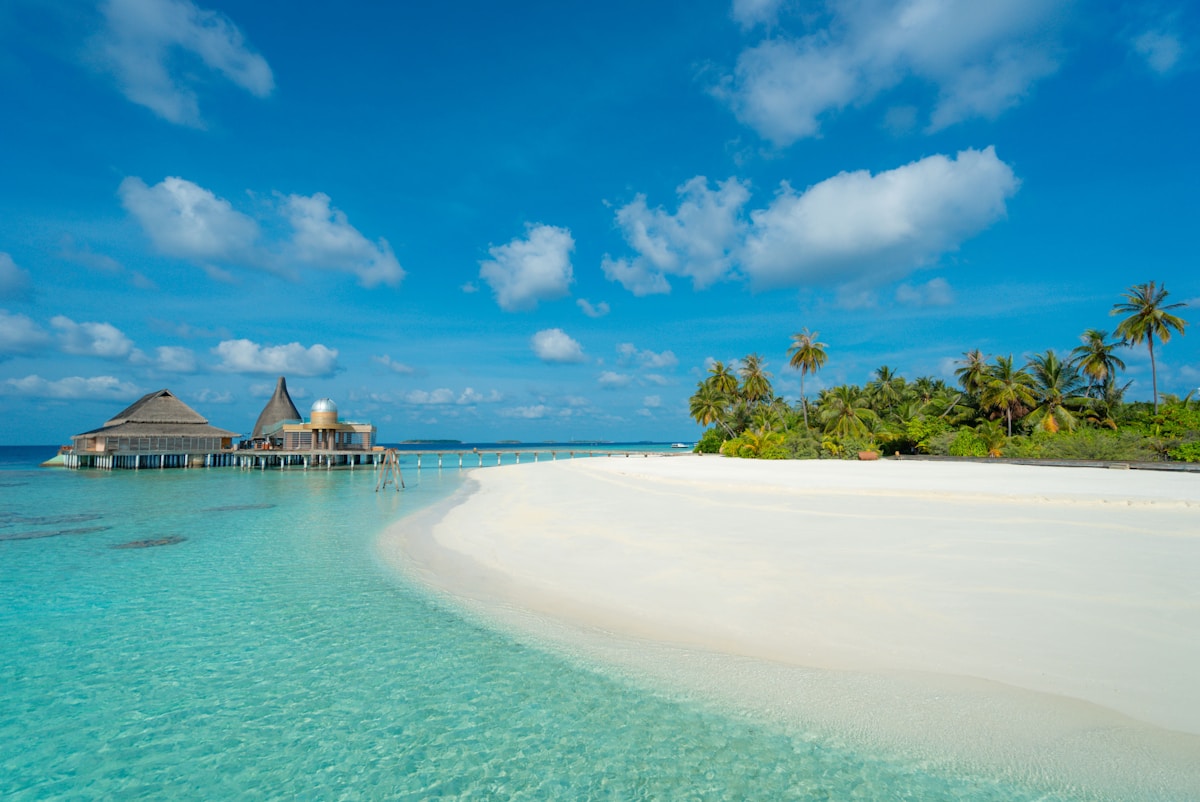 Maldives island resort