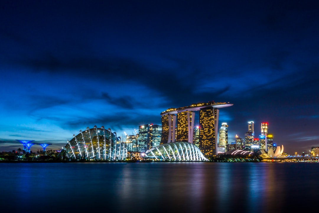 Singapore Marina Bay skyline holiday destination